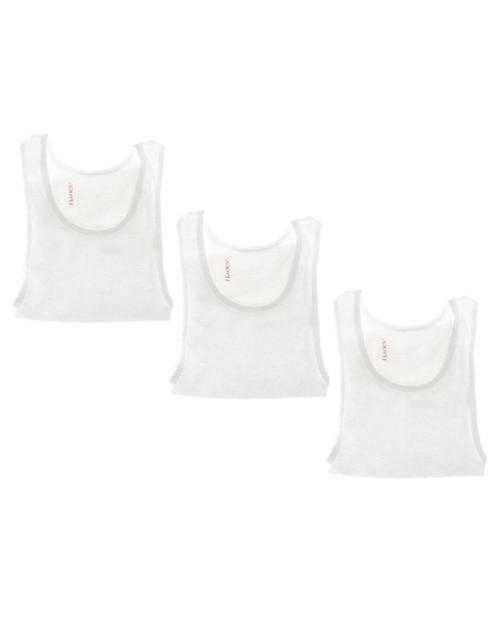 Set camiseta cuello redondo Hanes para niño