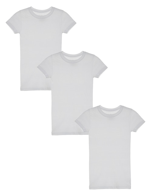 Set camiseta cuello redondo Optima para niño