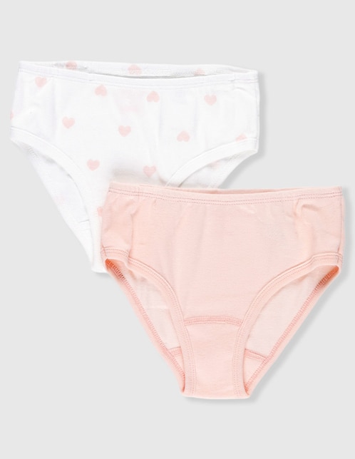 Set panty de algodón para niña 1