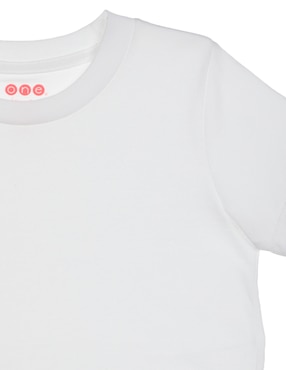 Camiseta cuello redondo Baby Creysi para niño