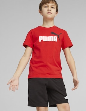 Conjunto Deportivo Regular Puma Con Elástico Para Niño