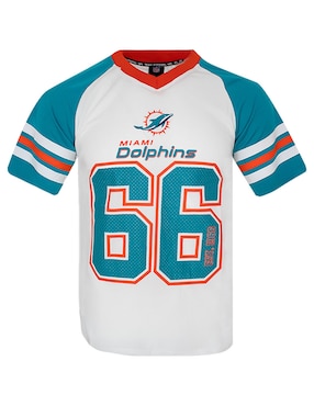 Playera Deportiva NFL Miami Dolphins Para Niño