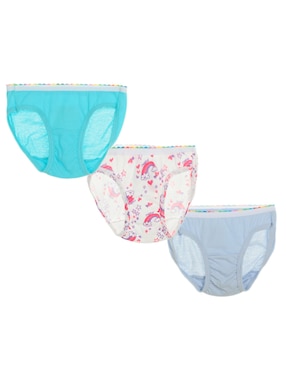 Set Bikini Hanes De Algodón Para Niña