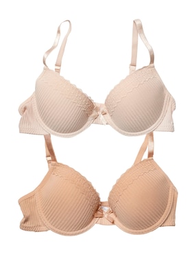 Set de brassiere Tahari de algodón para niña