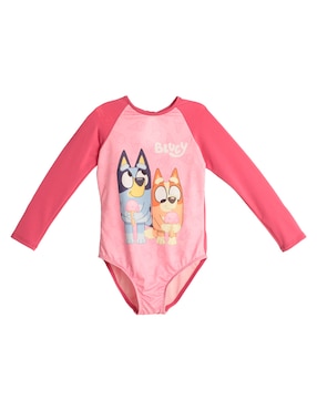 Traje De Baño Completo Bluey Para Niña