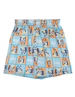 Traje De Baño Short Bluey Para Niño