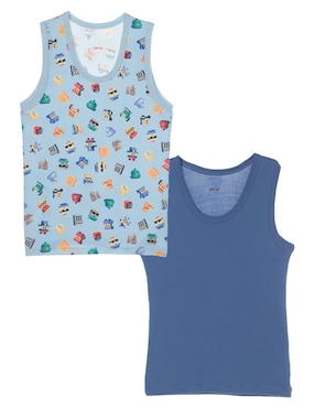 Set Camiseta Cuello Redondo Baby Creysi Para Niño