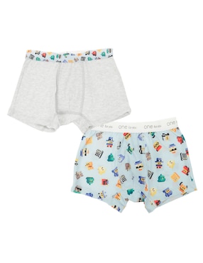 Set Bóxer Baby Creysi De Algodón Para Niño