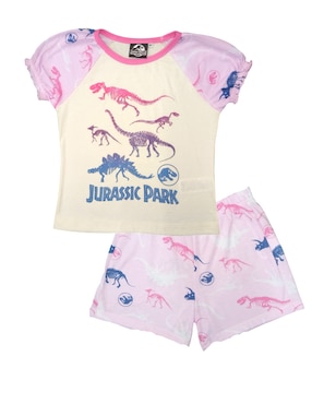 Conjunto Pijama Jurassic World Para Niña