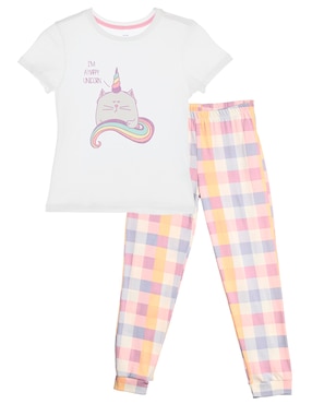 Conjunto Pijama Weekend Para Niña