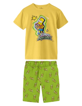 Conjunto Pijama Simpson Para Niño