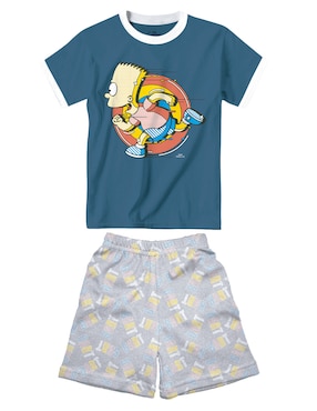 Conjunto Pijama Simpson Para Niño