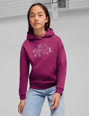 Sudadera Puma Con Capucha Para Niña