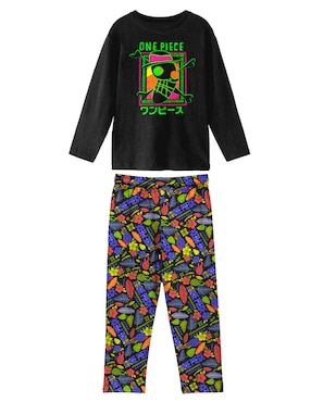 Conjunto Pijama One Piece Para Niño