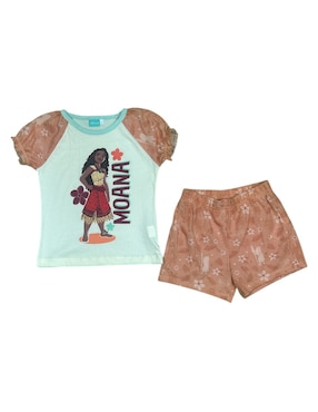 Conjunto Pijama Disney Dtr Para Niña