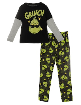 Conjunto Pijama Navideña Grinch Para Niño