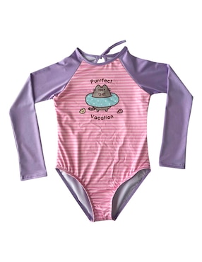 Traje de baño Pusheen para niña