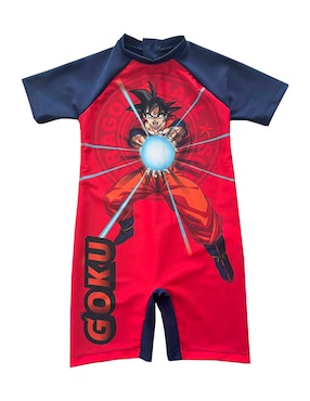 Traje De Baño Wetsuit Dragon Ball Super Para Niño