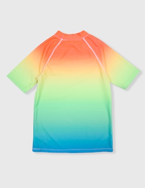 Playera Weekend manga corta para niño