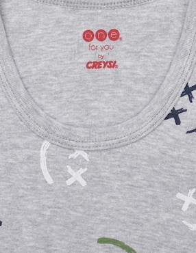 Set camiseta cuello redondo Baby Creysi para niño