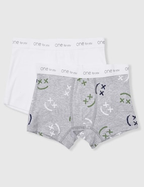 Set bóxer Baby Creysi de algodón para niño