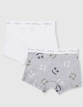 Set bóxer Baby Creysi de algodón para niño