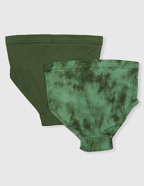 Set trusa Hanes de algodón para niño