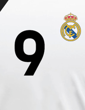 Playera deportiva para fútbol Real Madrid Real Madrid Club de Fútbol para niño