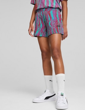 Short Puma ESS Nature 2.0 AOP Shorts G para niña