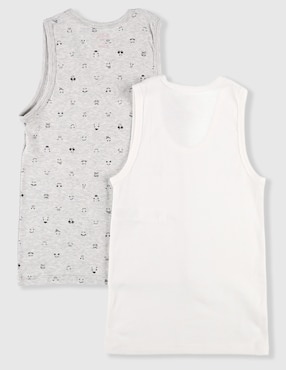 Set camiseta cuello redondo Baby Creysi para niño