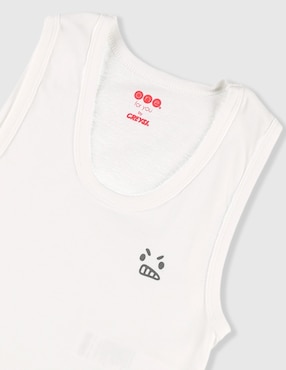 Set camiseta cuello redondo Baby Creysi para niño