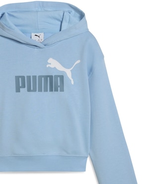 Sudadera Ess 2 Color No 1 Logo Short Length Hoodie Tr G para niña