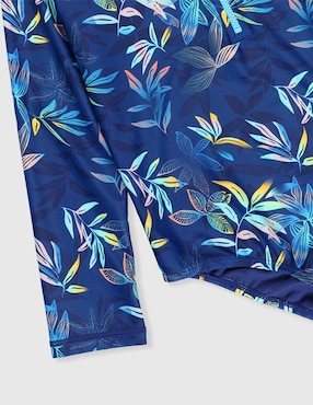 Wetsuit Weekend estampado floral para niña
