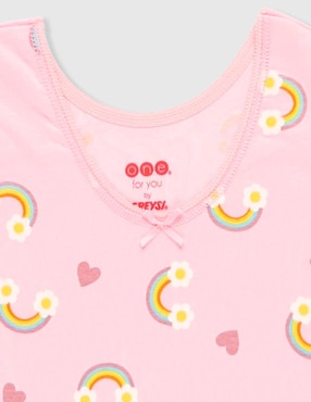 Set camiseta cuello redondo Baby Creysi para niña