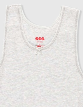 Set camiseta cuello redondo Baby Creysi para niña