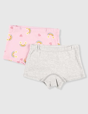 Set bóxer Baby Creysi de algodón para niña