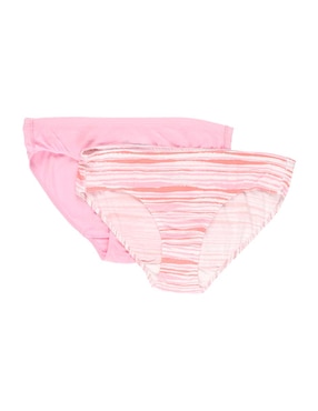 Set calzón Hanes de algodón para niña
