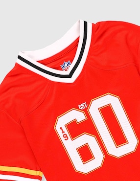 Jersey de Kansas City Chiefs manga corta Nfl para niño