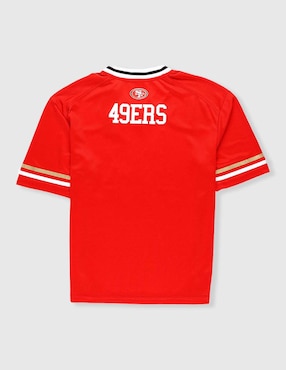 Jersey de San Francisco 49ers manga corta Nfl para niño