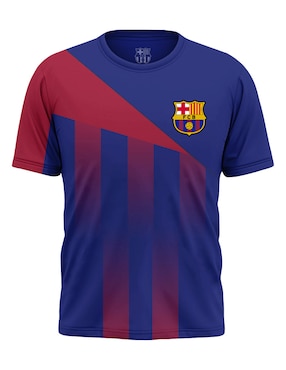 Playera deportiva para fútbol Fútbol Club Barcelona de niño