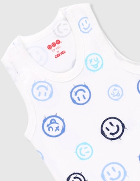 Set camiseta cuello redondo Baby Creysi para niño