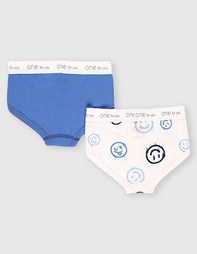Set calzón Baby Creysi de algodón para niño