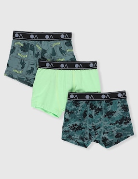 Set bóxer Optima de algodón para niño