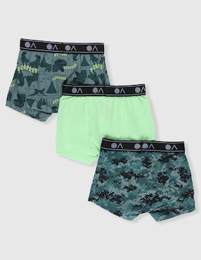 Set bóxer Optima de algodón para niño