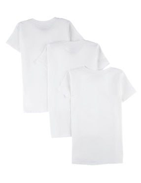 Set camiseta cuello V Optima para niño