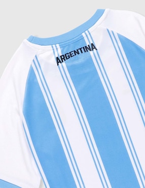 Jersey de Selección de Fútbol de Argentina manga corta Fifa para niño