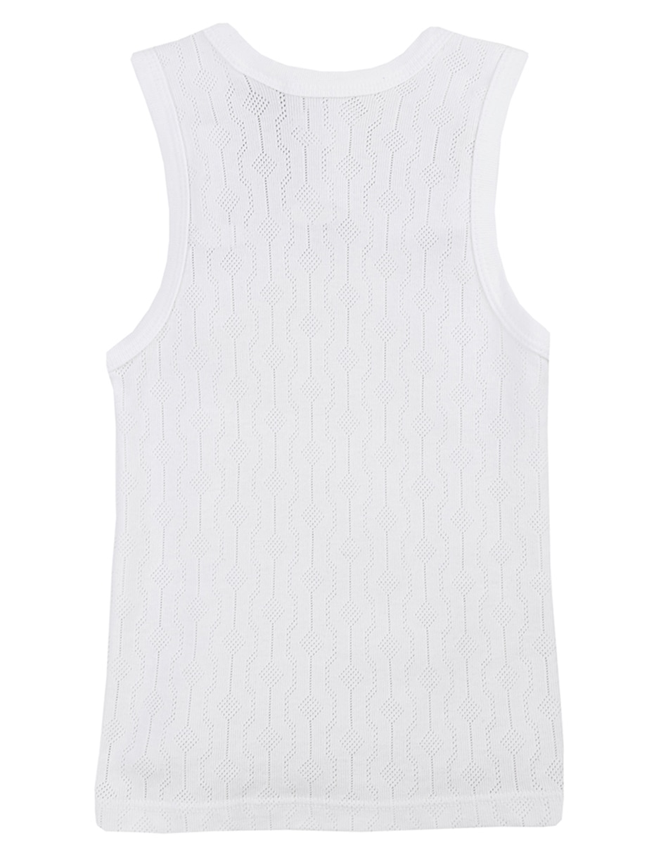 Camiseta cuello redondo para niño 4