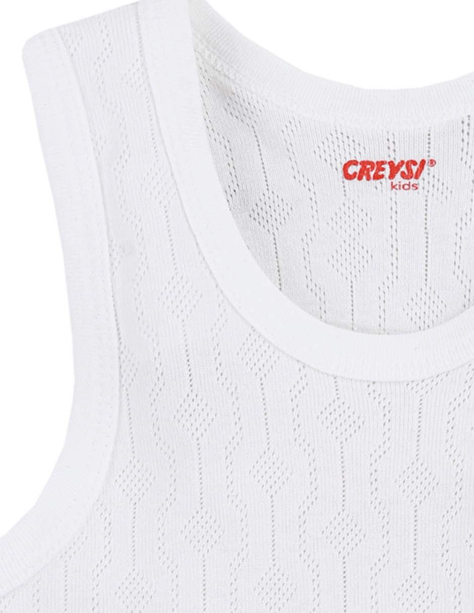 Camiseta cuello redondo para niño 5