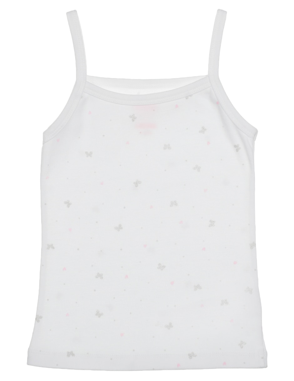 Camiseta cuello redondo para niña Camiseta cuello redondo para niña