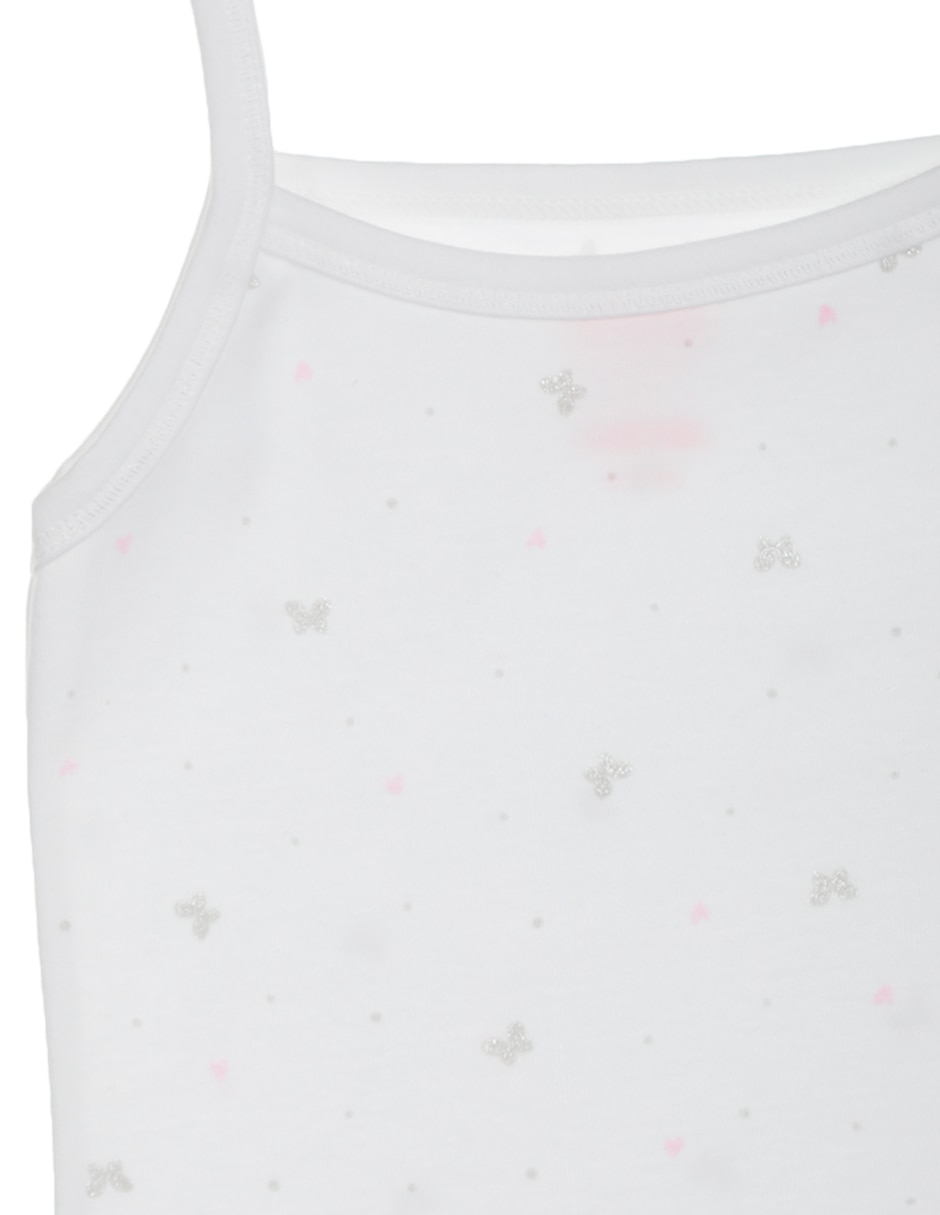 Camiseta cuello redondo para niña 5